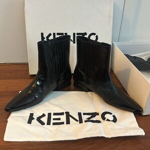 Kenzo K-Line Soft Leather Mid-Boot! BRAND NEW! NEVER WORN!